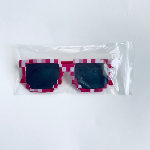 Red Sunglasses Mosaic Square Thug - Picture 4 of 5